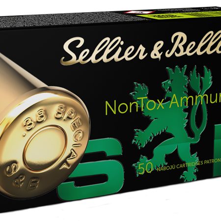 Sellier & Bellot SB38NT Handgun Non-Tox  38Special 158gr Total Full Metal Jacket 50 Per Box/20 Case