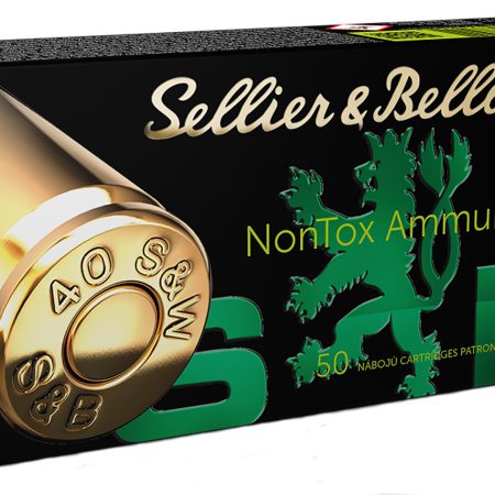 Sellier & Bellot SB40NT Handgun Non-Tox  40S&W 180gr Total Full Metal Jacket 50 Per Box/20 Case