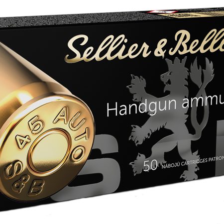 Sellier & Bellot SB45A Handgun  45ACP 230gr Full Metal Jacket 50 Per Box/20 Case