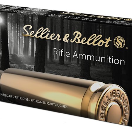 Sellier & Bellot SB223B Rifle  223Rem 55gr Soft Point 20 Per Box/50 Case