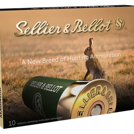 Sellier & Bellot SB12BSA Hunting Magnum 12Gauge 3" 15Pellets 1 7/8oz 00Buck Shot 10 Per Box/25 Case