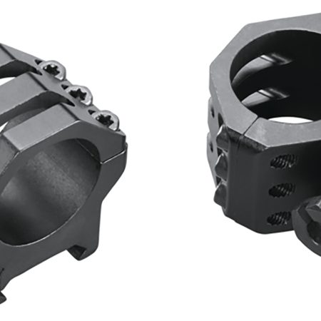 Weaver Mounts 48349 Six-Hole Skeleton Rings  Matte Black 1" Medium