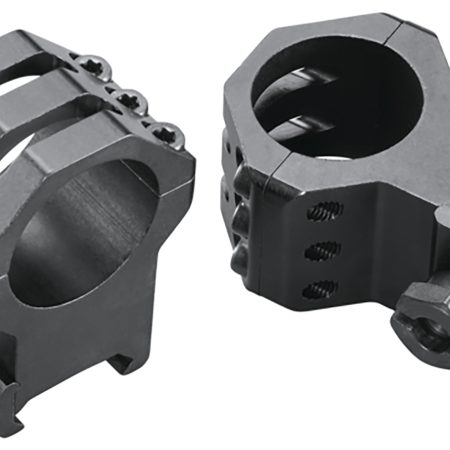 Weaver Mounts 48353 Six-Hole Skeleton Rings  Matte Black 1" Extra Extra High