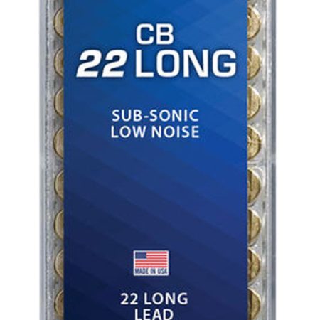 CCI 0038 Specialty CB Subsonic 22Long 29gr Lead Round Nose 100 Per Box/50 Case