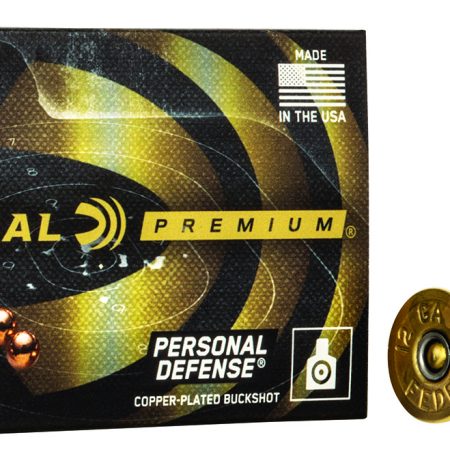 Federal PD13200 Premium Personal Defense 12Gauge 2.75" 9Pellets 00BuckShot 5 Per Box/50 Case