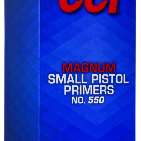 CCI 0018 Magnum Pistol No. 550 Small Pistol Multi Caliber Handgun 1000/Box