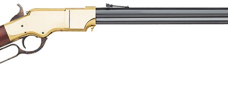 Taylors & Company 550285 1860 Henry 45 Colt (LC) Caliber with 13+1 Capacity, 24.25" Blued Barrel, Brass Metal Finish & Walnut Stock Right Hand (Full Size)