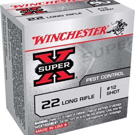 Winchester Ammo X22LRS Super X  22LR #12Shot 50 Per Box/100 Case