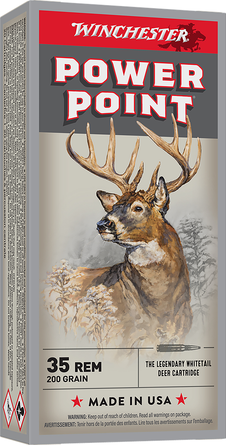 Winchester Ammo X35R1 Power-Point 35Rem 200gr 20 Per Box/10 Case