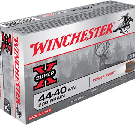 Winchester Ammo X4440 Super X  44-40Win 200gr Power Point 50 Per Box/10 Case