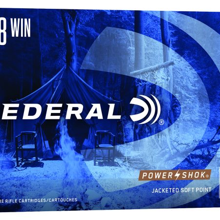 Federal 308B Power-Shok  308Win 180gr Jacketed Soft Point 20 Per Box/10 Case