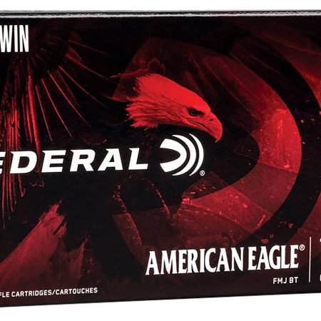 Federal AE308D American Eagle Rifle 308Win 150gr Full Metal Jacket Boat Tail 20 Per Box/25 Case