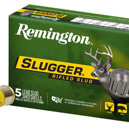 Remington Ammunition 20616 Slugger  20 Gauge 2.75" 5/8 oz Rifled Slug Shot 5 Per Box/ 50 Cs