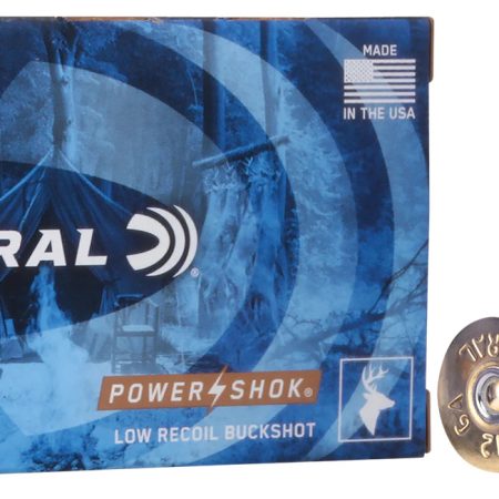 Federal H13200 Power-Shok Low Recoil 12Gauge 2.75" 9Pellets 1 3/16oz 00BuckShot 5 Per Box/50 Case