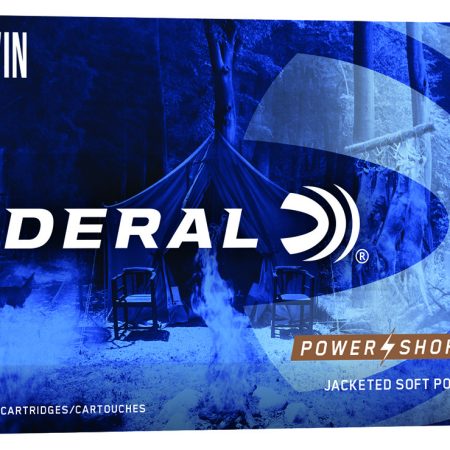 Federal 243AS Power-Shok  243Win 80gr Jacketed Soft Point 20 Per Box/10 Case