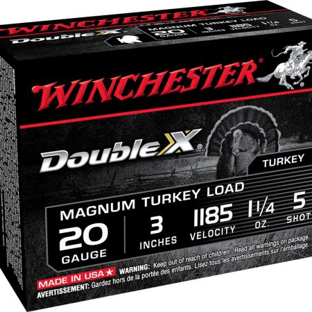 Winchester Ammo X203XCT5 Double X Magnum 20Gauge 3" 1 1/4oz 5Shot 10 Per Box/10 Case