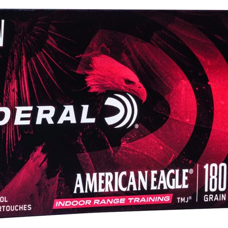 Federal AE40N1 American Eagle Indoor Range Training 40S&W 180gr Total Metal Jacket 50 Per Box/20 Case