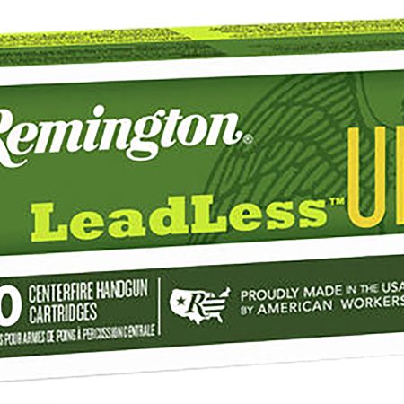 Remington Ammunition 23791 UMC Leadless 40S&W 180gr Flat Nose Enclosed Base 50 Per Box/10 Case