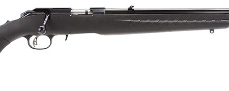 Ruger 8311 American Rimfire  Full Size 17 HMR 9+1 22" Satin Blued Steel Barrel, Drilled & Tapped Receiver, Black Synthetic Adjustable Stock, Right Hand