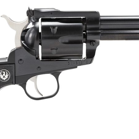 Ruger 0445 Blackhawk  45 Colt (Long Colt) 6rd 4.63" Blued Alloy Steel Barrel, Cylinder & Frame, Black Checkered Rubber Grip, Transfer Bar Safety, Exposed Hammer