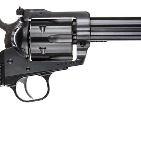 Ruger 0463 Blackhawk Convertible 45 ACP/45 Colt (Long Colt) 6rd 5.50" Blued Alloy Steel Barrel, Cylinder & Frame, Black Checkered Rubber Grip, Transfer Bar Safety, Exposed Hammer