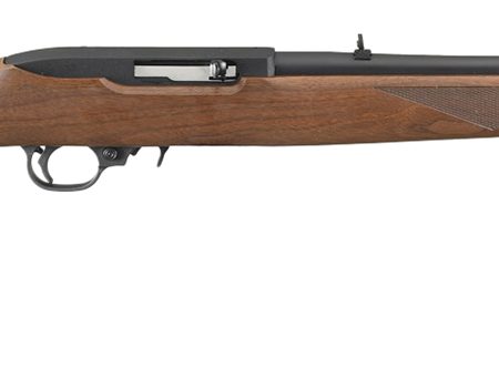 Ruger 1102 10/22 Sporter Full Size 22 LR 10+1 18.50" Satin Black Alloy Steel Barrel, Aluminum Receiver, Fixed American Walnut Stock, Right Hand