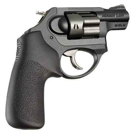 Hogue 78030 Tamer  Black Rubber Cushion Grip without Finger Grooves for Ruger LCR, LCRx