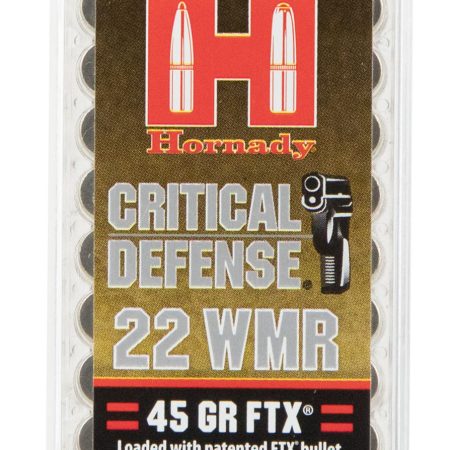 Hornady 83200 Critical Defense  22 WMR 45 gr Flex Tip eXpanding 50 Per Box/ 40 Case