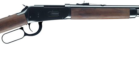 Winchester Guns 534174114 Model 94 Short Rifle 30-30 Win Caliber with 7+1 Capacity, 20" Barrel, Brushed Polish Blued Metal Finish & Satin Walnut Fixed Straight Grip Stock Right Hand (Full Size)