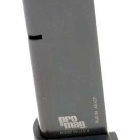 ProMag RUG04 Standard  10rd Extended 45 ACP Fits Ruger P90/P97 Blued Steel