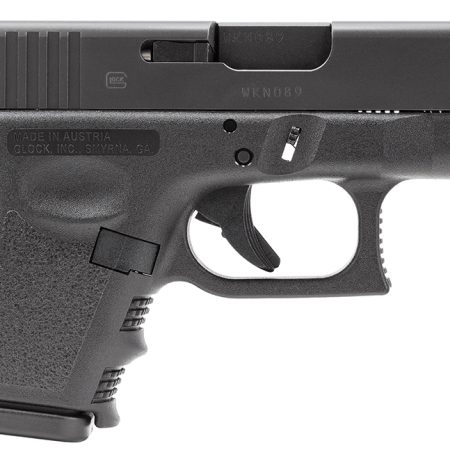 Glock PI2650201 G26 Gen3  *CA Compliant Sub-Compact 9mm Luger 10+1 3.43" Black Polygonal Rifled Barrel, Matte Black Serrated Slide, Black Polymer Frame, Black Textured Finger Grooved Polymer Grip