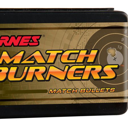 Barnes Bullets 30234 Match Burners  6.5Creedmoor 120gr Boat Tail Match 100/Box