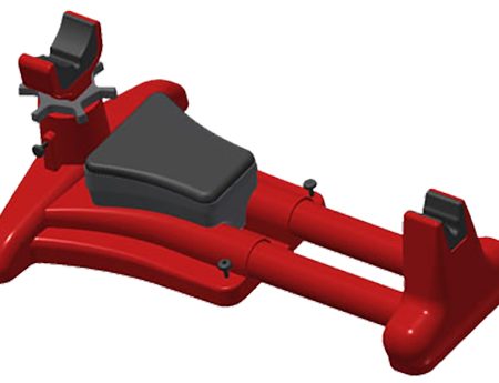 MTM Case-Gard KSR-30 K-Zone Shooting Rest Rifle/Handgun Red Plastic