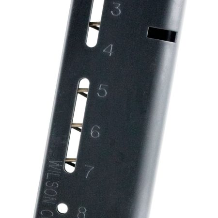 Wilson Combat 500B ETM  8rd 45 ACP Fits Wilson Combat 1911 Elite Tactical Black Stainless Steel