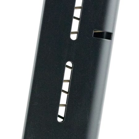 Wilson Combat 47OXCB 1911  7rd Detachable w/ Lo-Profile Steel Floor Plate 45 ACP Black Stainless Steel