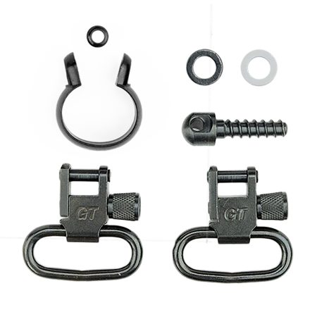 GrovTec US Inc GTSW41 Barrel Band  Rifle/Shotgun 1" Black Uberti 1866 Yellow Boy/1873 Steel