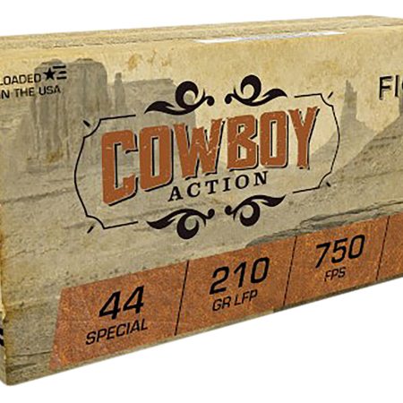 Fiocchi 44SCA Cowboy Action  44S&WSpl 210gr Lead Flat Point 50 Per Box/10 Case