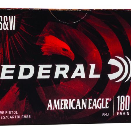 Federal AE40R100 American Eagle Handgun 40S&W 180gr Full Metal Jacket 100 Per Box/5 Case