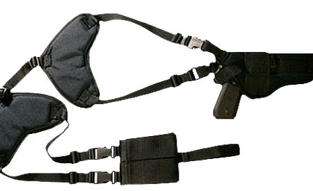 Bulldog WSHD31 Deluxe Shoulder Harness Nylon Fits 4-4.5" Lg Frame Auto Ambidextrous