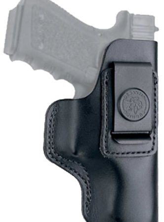 DeSantis Gunhide 031BA79Z0 Insider  IWB Black Leather Belt Loop Fits 1911 / Colt Officer Fits 3-3.50" Barrel Right Hand