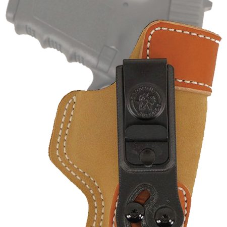 DeSantis Gunhide 106NAX3Z0 Sof-Tuck  IWB Natural Leather/Suede Belt Clip Fits Sig P938 Fits Kimber Solo Right Hand