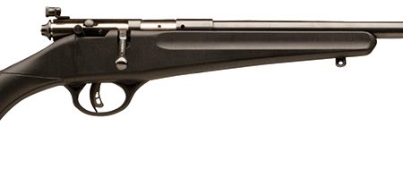 Savage Arms 13775 Rascal  Youth 22 LR 1rd 16.13" Matte Black Sporter Barrel, Matte Black Carbon Steel Receiver, Black Fixed Synthetic Stock, Right Hand