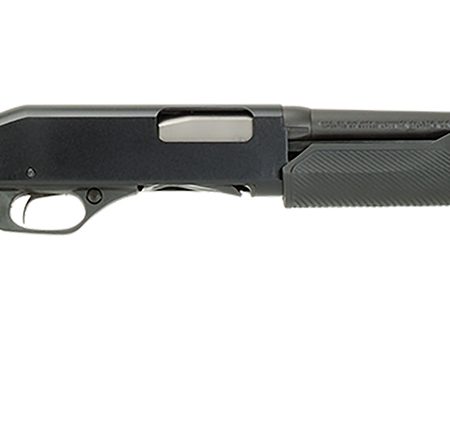 Stevens 19485 320 Security Full Size 12 Gauge Pump 3" 5+1 18.50" Matte Black Carbon Steel Barrel, Matte Black Aluminum Receiver, Fixed w/Pistol Grip Black Synthetic Stock, Ambidextrous