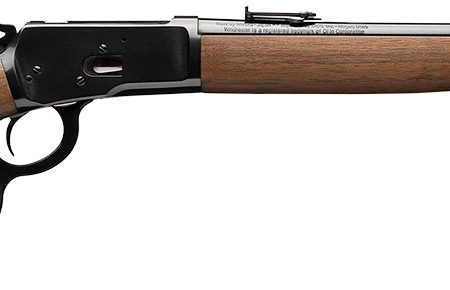 Winchester Guns 534190137 Model 1892 Large Loop Carbine 357 Mag 10+1 Cap 20" Brushed Polish Blued Rec/Barrel Satin Walnut Fixed Straight Grip Stock Right Hand (Full Size)