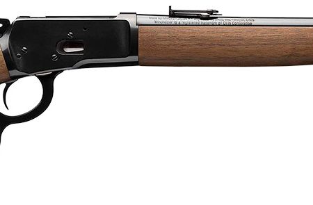 Winchester Guns 534190141 Model 1892 Large Loop Carbine 45 Colt (LC) 10+1 Cap 20" Brushed Polish Blued Rec/Barrel Satin Walnut Fixed Straight Grip Stock Right Hand (Full Size)