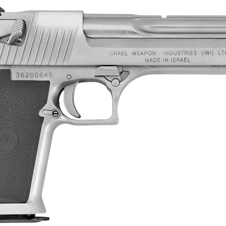 Magnum Research DE44CABC Desert Eagle Mark XIX *CA Compliant 44 Rem Mag 6" 8+1 Brushed Chrome Carbon Steel Frame & Cylinder Black Polymer Grip