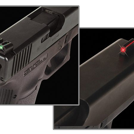TruGlo TG131S2 Fiber-Optic  Red/Fiber Optic Front Sight-Green/Fiber Optic Rear Sight Sig Sauer P-Series #6 Front/#8 Rear