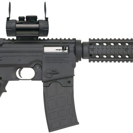 Mossberg 37232 715 Tactical Full Size 22 LR 10+1 16.25" Blued Steel Barrel, Black Picatinny Rail Receiver, Black A2 Adjustable Synthetic Stock, Black Polymer Grip, Red Dot 30mm, Right Hand