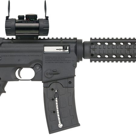 Mossberg 37234 715 Tactical Full Size 22 LR 25+1 16.25" Blued Steel Barrel, Black Picatinny Rail Receiver, Black A2 Adjustable Synthetic Stock, Black Polymer Grip, Red Dot 30mm, Right Hand