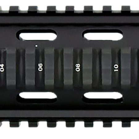 Aim Sports MT021 M4 Handguard 6" Carbine Style Made of Aluminum with Black Anodized Finish & Quad Rail